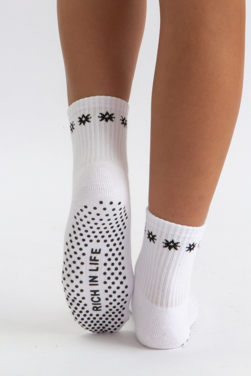 Rich in Life Grip Socks