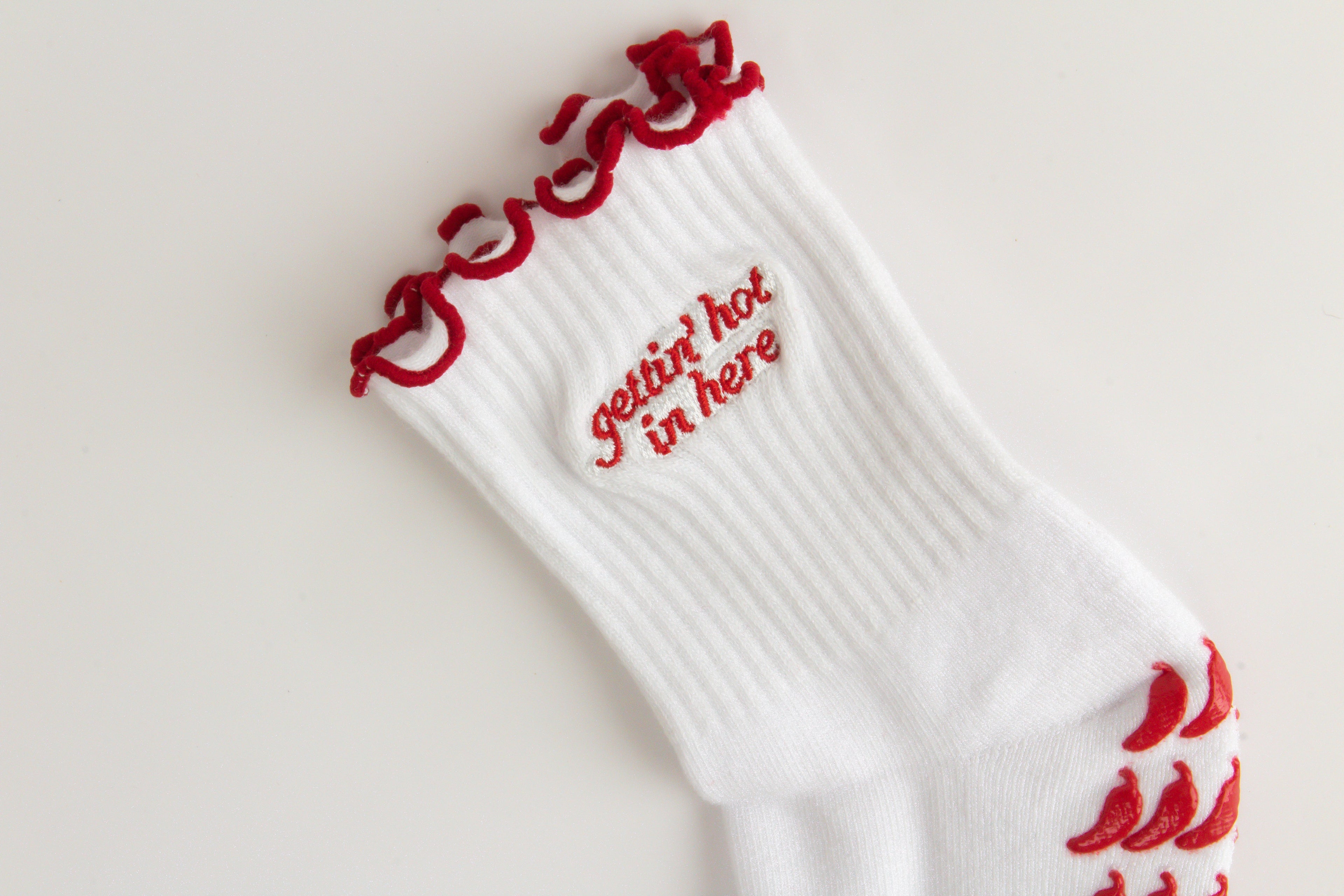 PREORDER: Gettin' Hot In Here Grip Socks